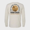 Part Spirit Long Sleeve Back Image on gray background