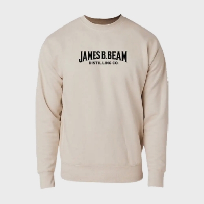 Silica Crewneck Product Image on gray background