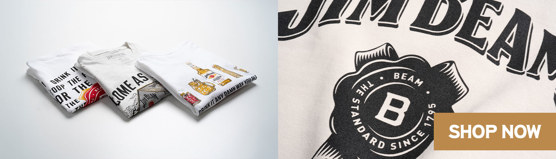 Click to shop Jim  Beam gear and apparel