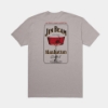 Jim Beam Manhattan Tee  Product Image with Jim Beam Manhattan Cocktail graphic design on the back