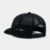black trucker hat with Jim Beam Manhattan Cocktail patch