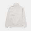 back view of 1/4 zip pullover that has the Jim Beam logo on the front, left chest